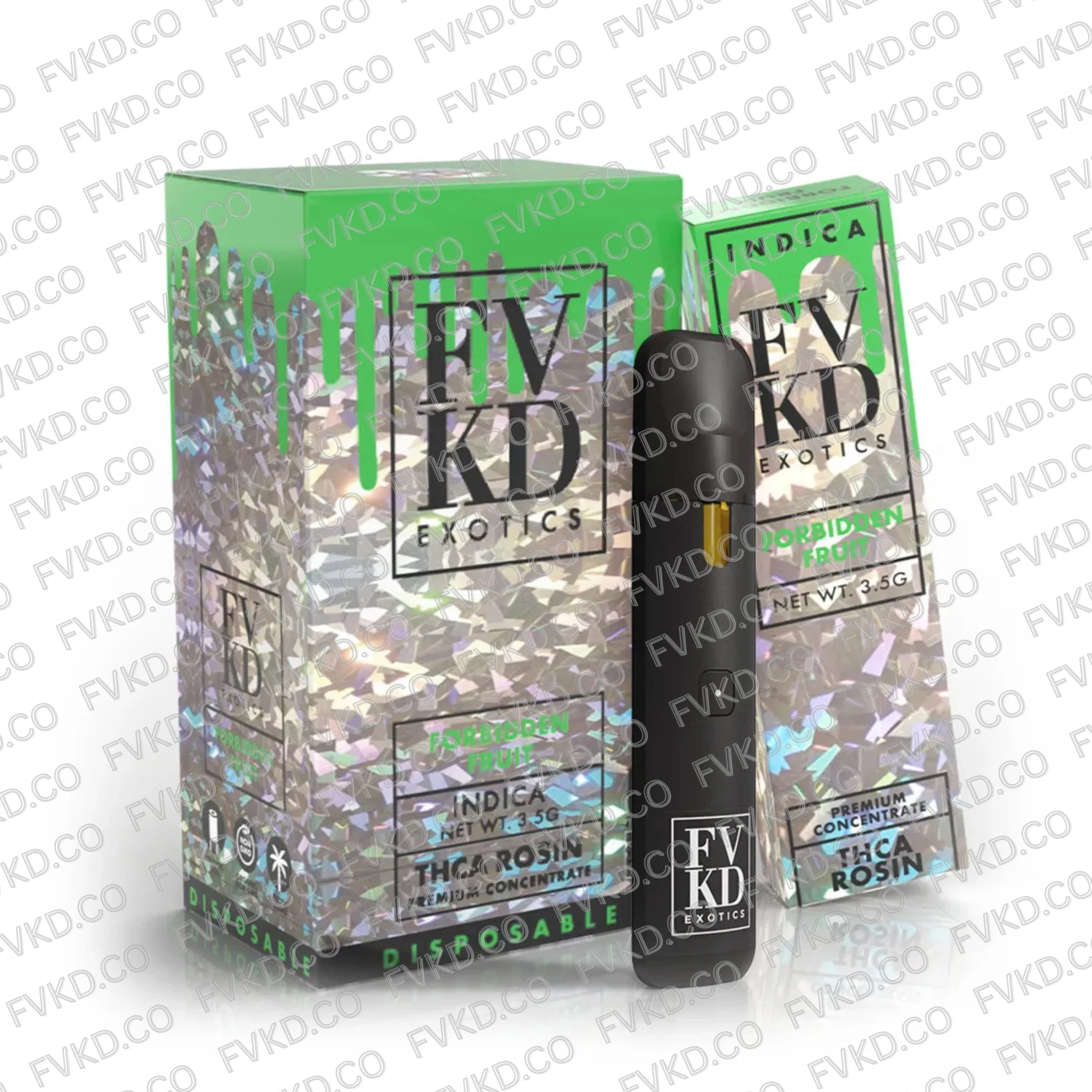 FVKD EXOTICS THCA ROSIN DISPOSABLE | 3.5G - Image 9