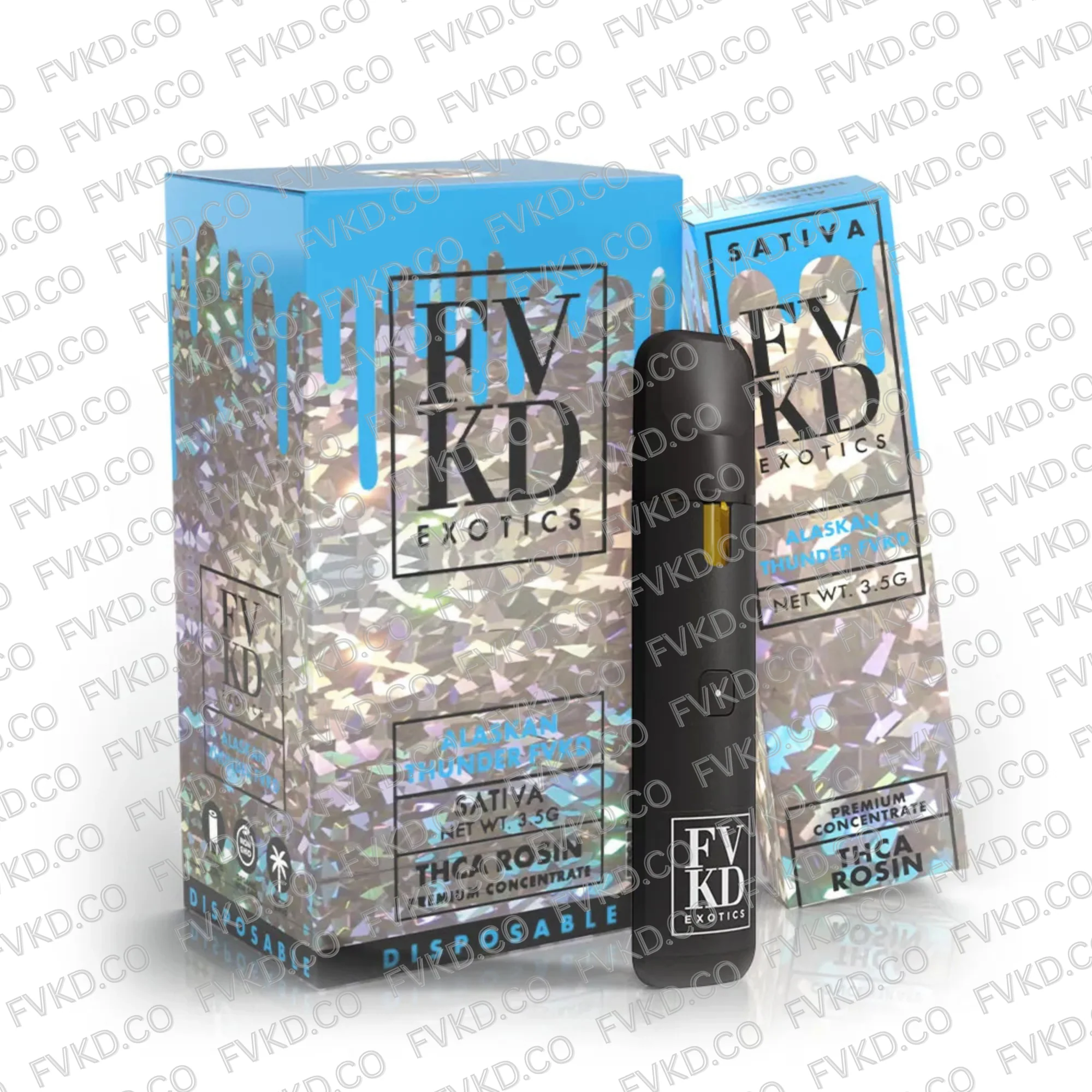FVKD EXOTICS THCA ROSIN DISPOSABLE | 3.5G - Image 8
