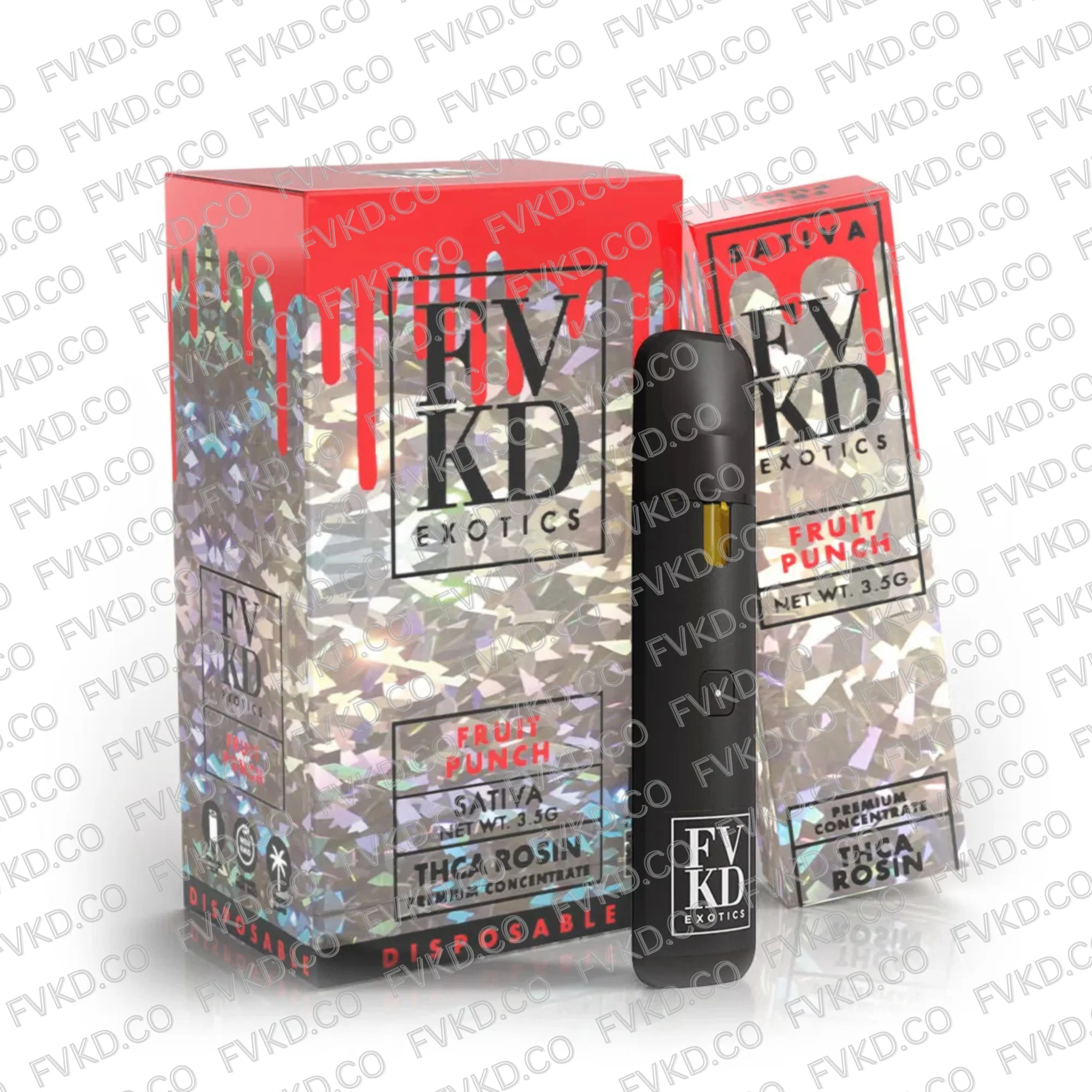 FVKD EXOTICS THCA ROSIN DISPOSABLE | 3.5G - Image 10