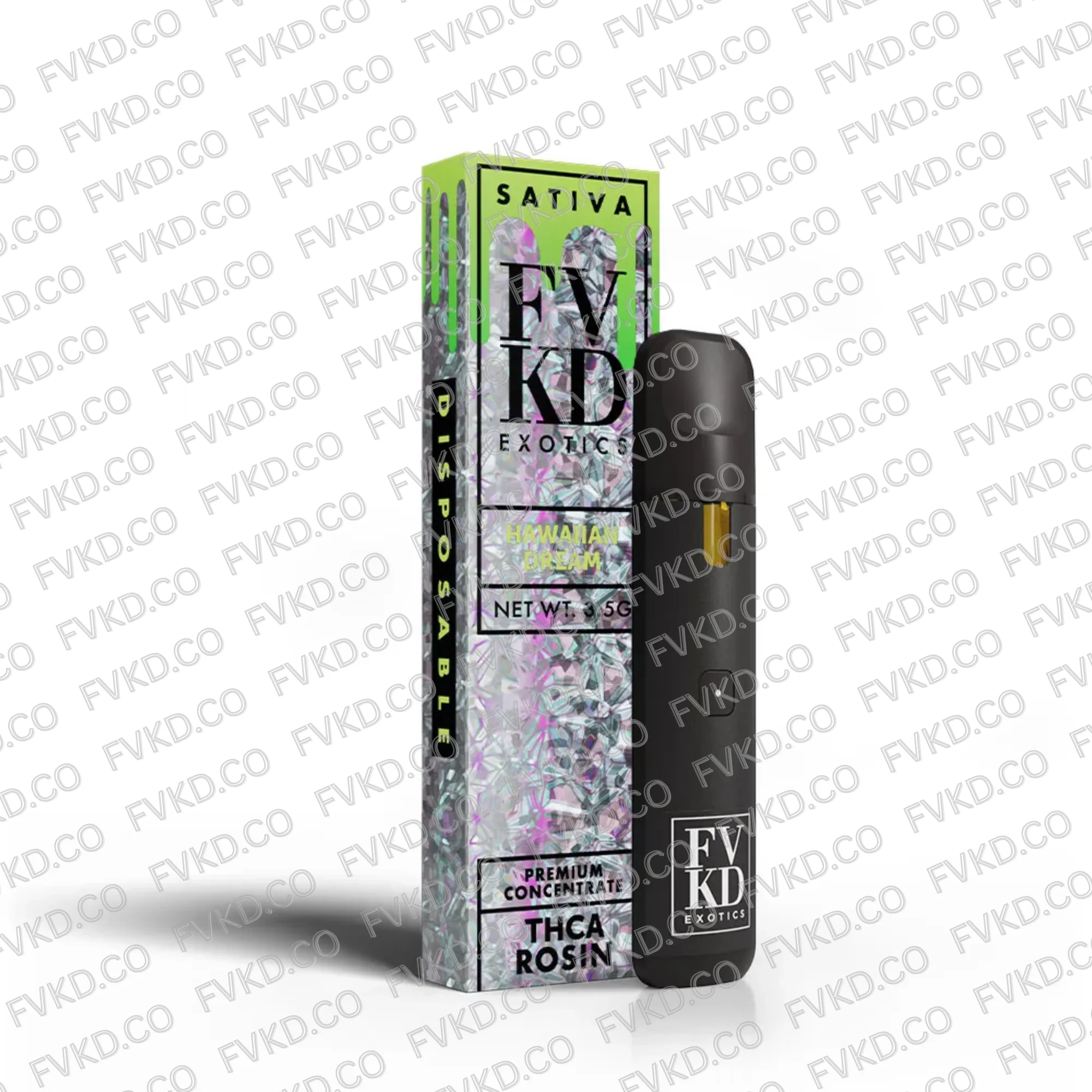 FVKD EXOTICS THCA ROSIN DISPOSABLE | 3.5G - Image 6