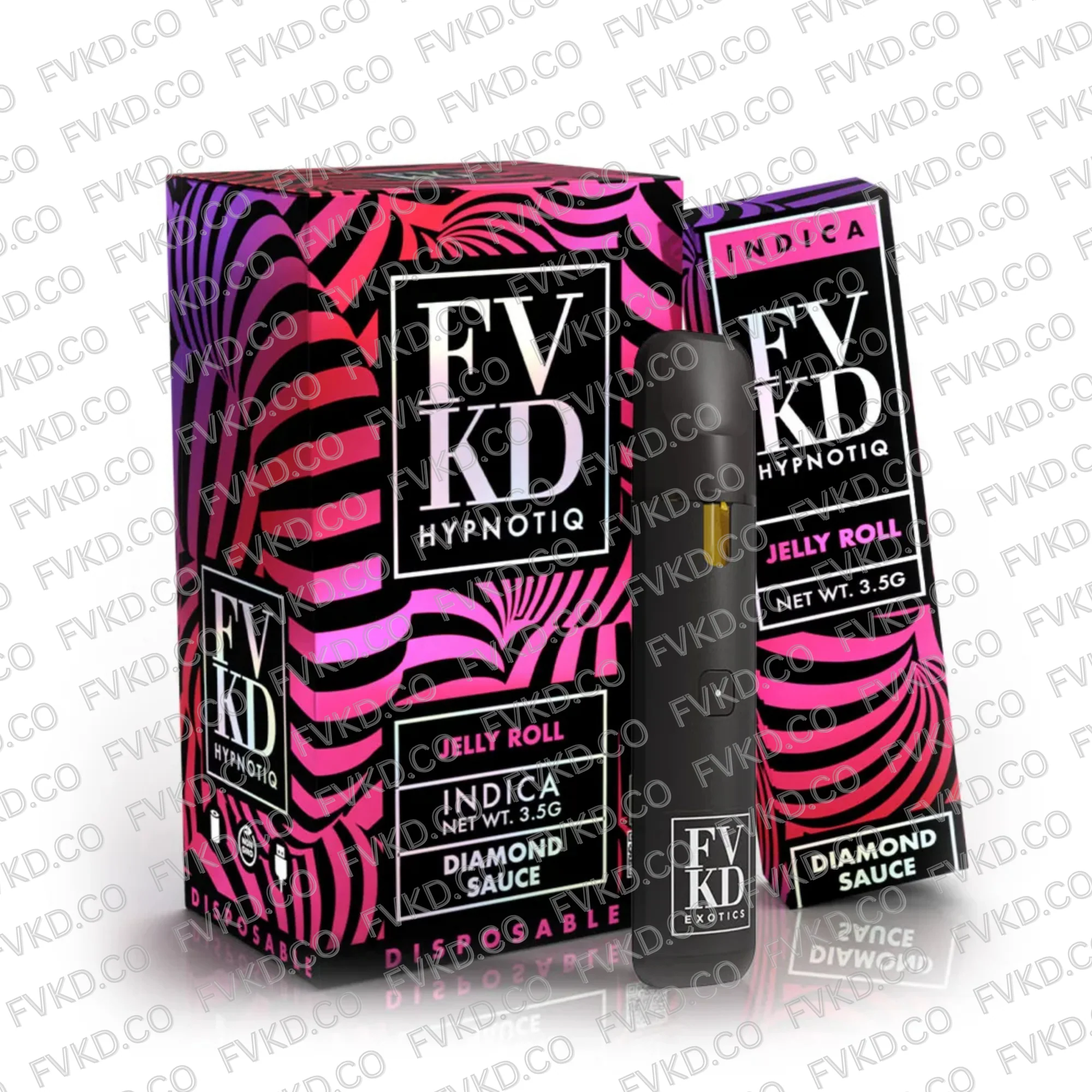 FVKD HYPNOTIQ DIAMOND SAUCE DISPOSABLE | 3.5g - Image 5