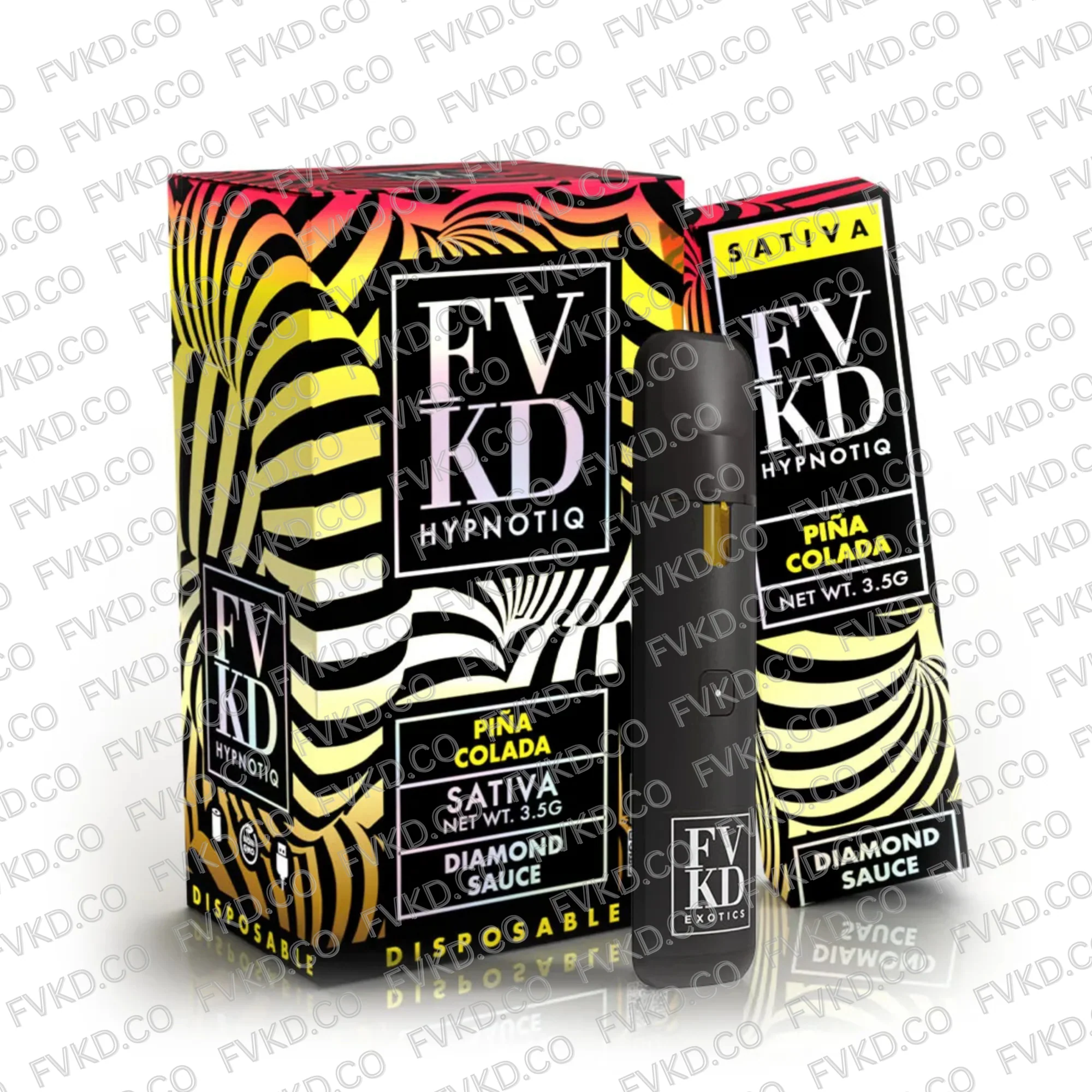 FVKD HYPNOTIQ DIAMOND SAUCE DISPOSABLE | 3.5g - Image 6
