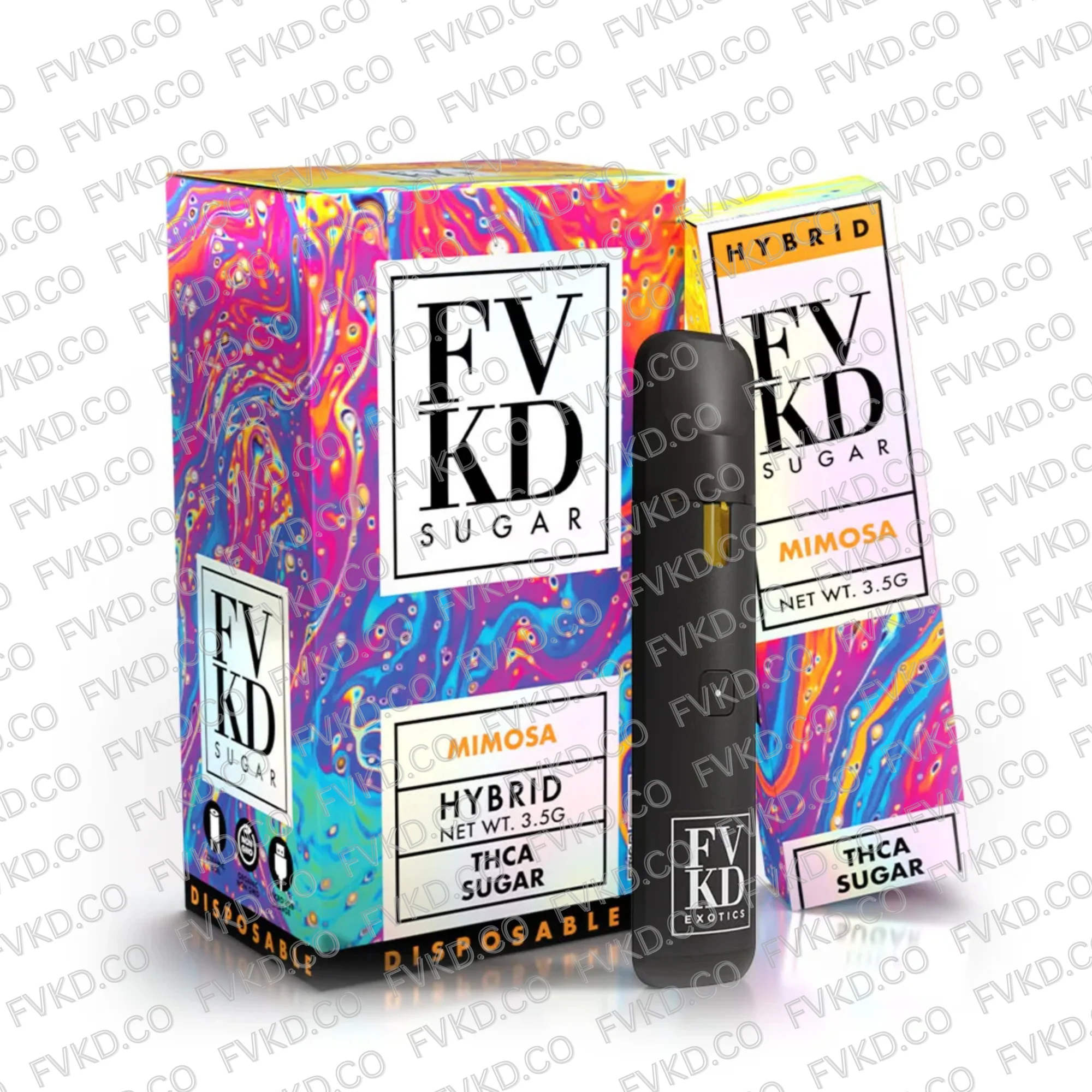 FVKD THCA SUGAR DISPOSABLE | 3.5g. , III - Image 10
